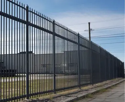 A newly installed school commercial fence in Werribee